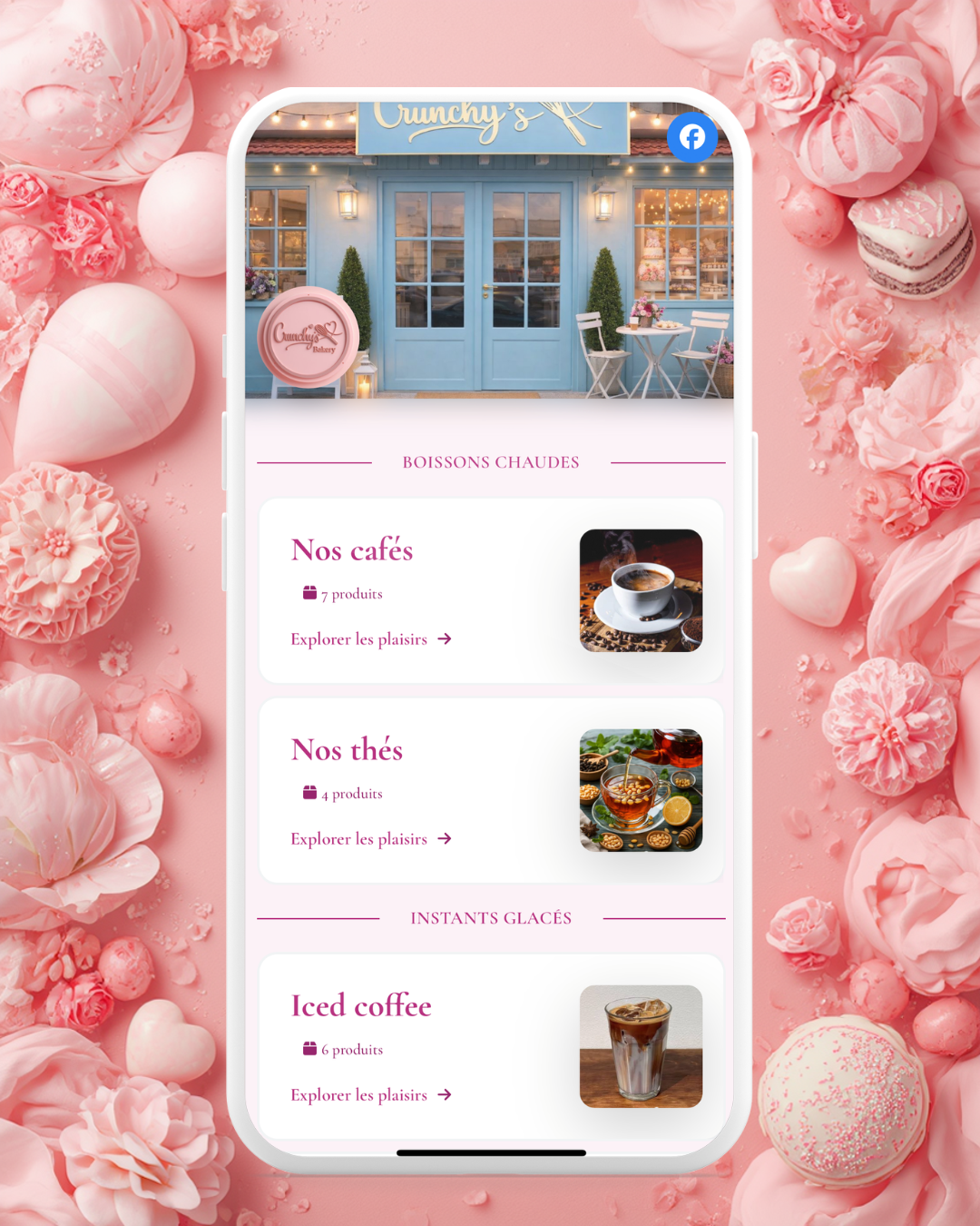 Background - Menu Digital Crunchy's