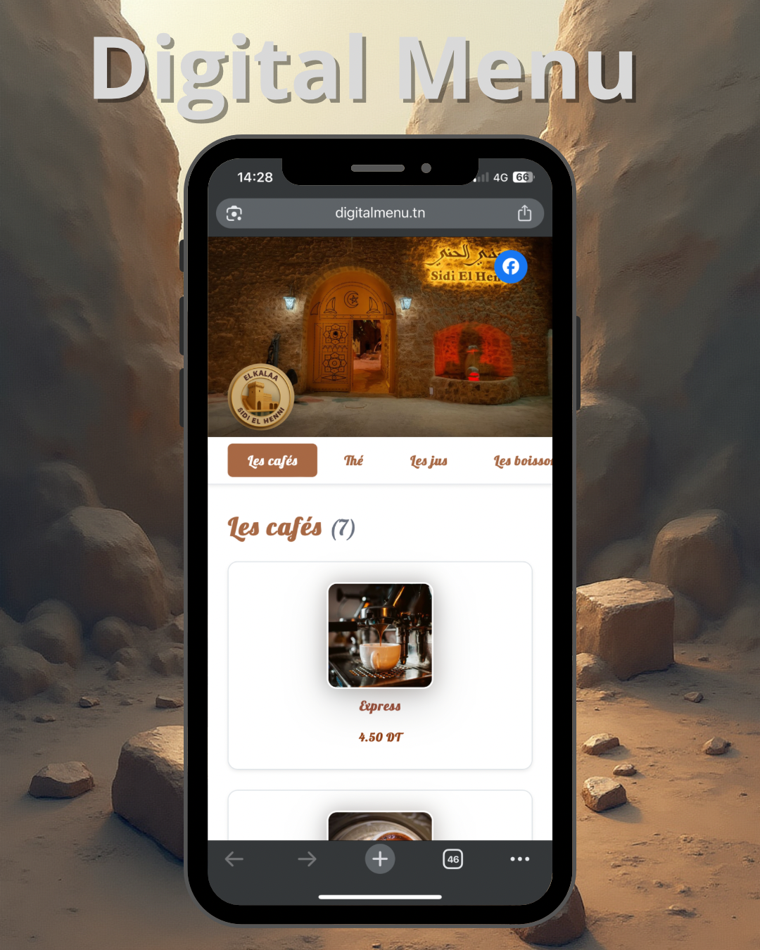 Background - Menu Digital El Kalaa