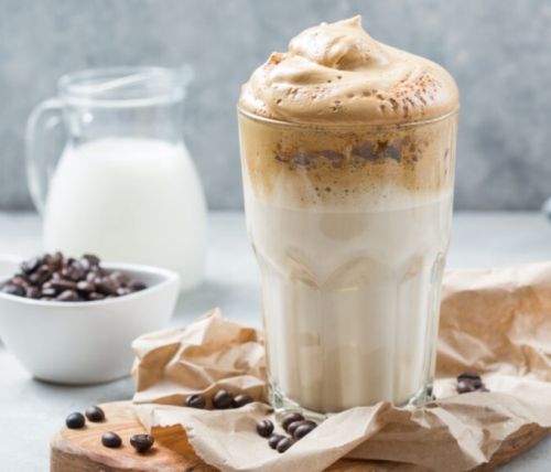 Latte à la vanille