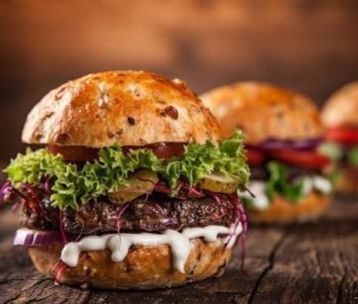 Burger à l'effiloché de viande
