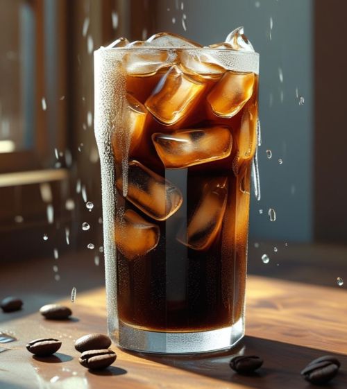 Iced coffee
