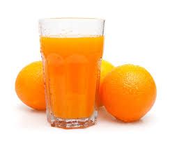 Jus d'oranges frais