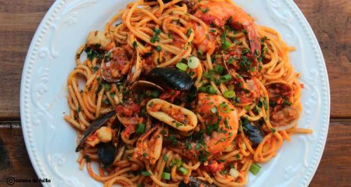 Spaghetti Fruits de mer