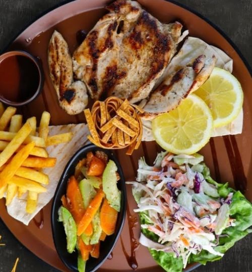 Plat Escalope grillée