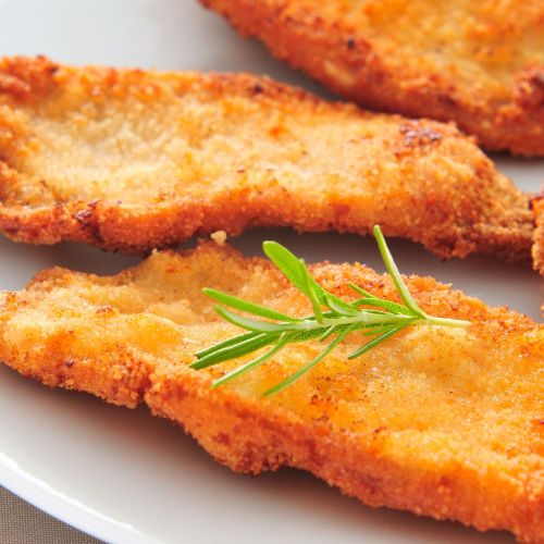 Plat Escalope panée