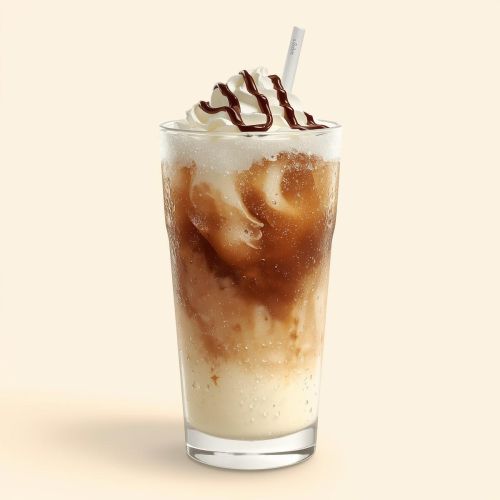 Iced vanilla chocolate