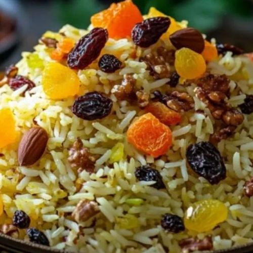 Riz au fruits secs
