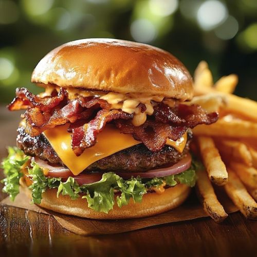 Burger à cheval