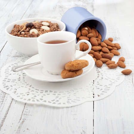Thé amandes