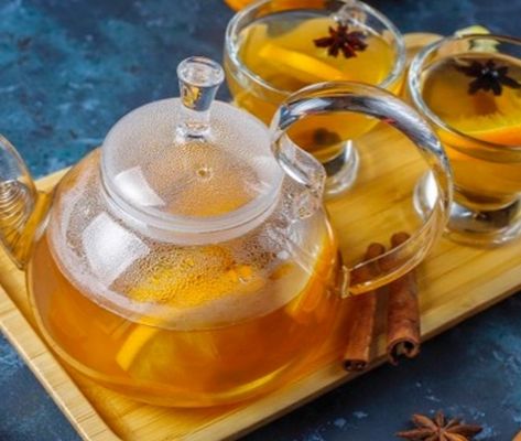 Thé Verveine, orange, citron, cannelle