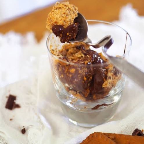 Chocolat glacé spéculos