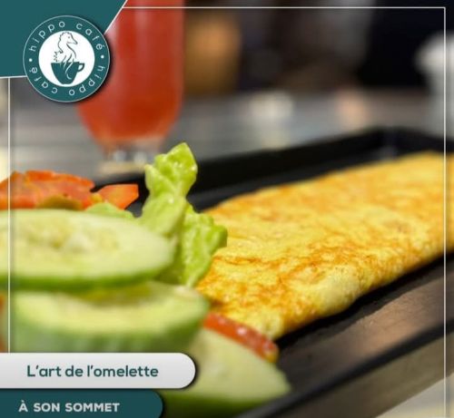 Omelette thon fromage