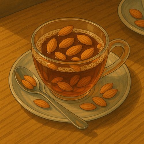 Thé aux amandes