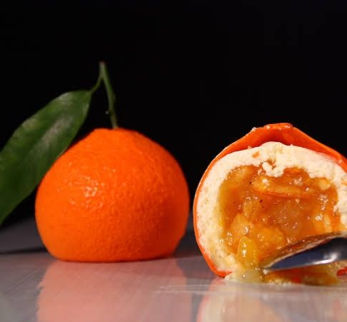 Trompe-l'oeil mandarine