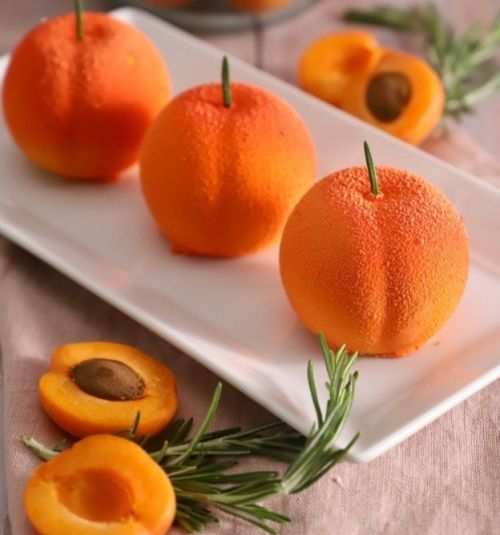 Trompe-l'oeil abricot