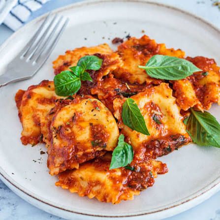 Ravioli frit au 4 fromages