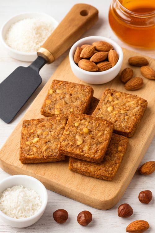 Croquettes amande noisette