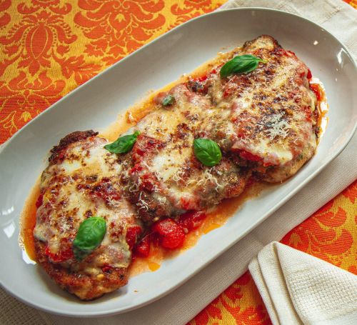 Poulet alla parmigiana