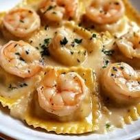 Ravioli crevettes