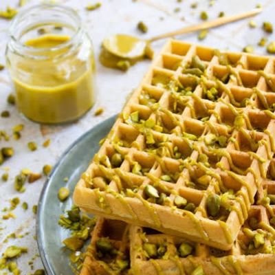 Gaufre pistache