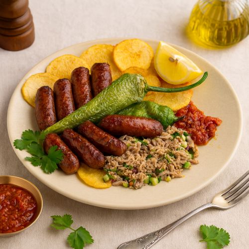 صحن مقلي تونسي