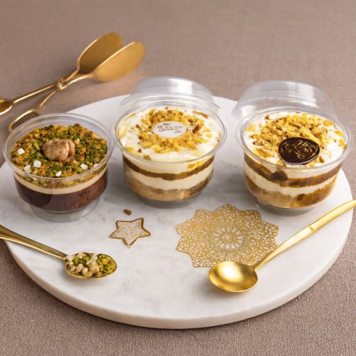 Cheesecakes kounefa pistache ou noisette