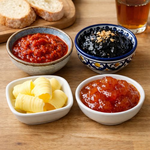Harissa / Chamia / Beurre / Confiture