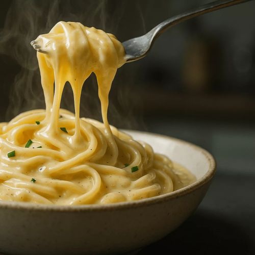 Pasta au camembert entier