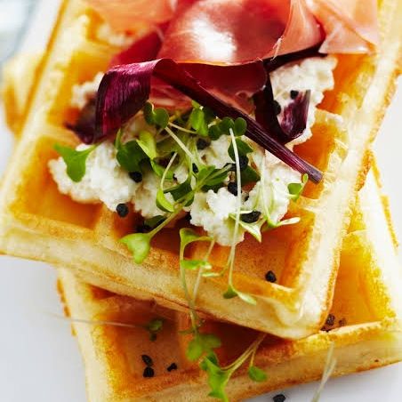 Gaufre bresaola
