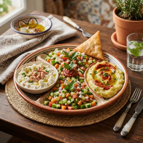 Trio salade