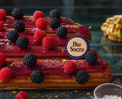 Eclair à la framboise