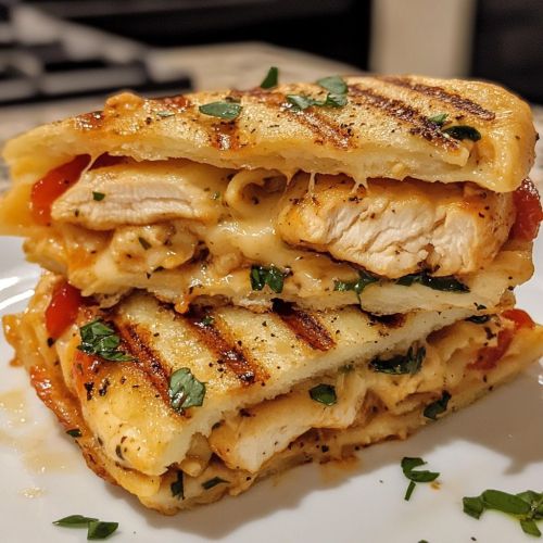 Panini Poulet, Fromage