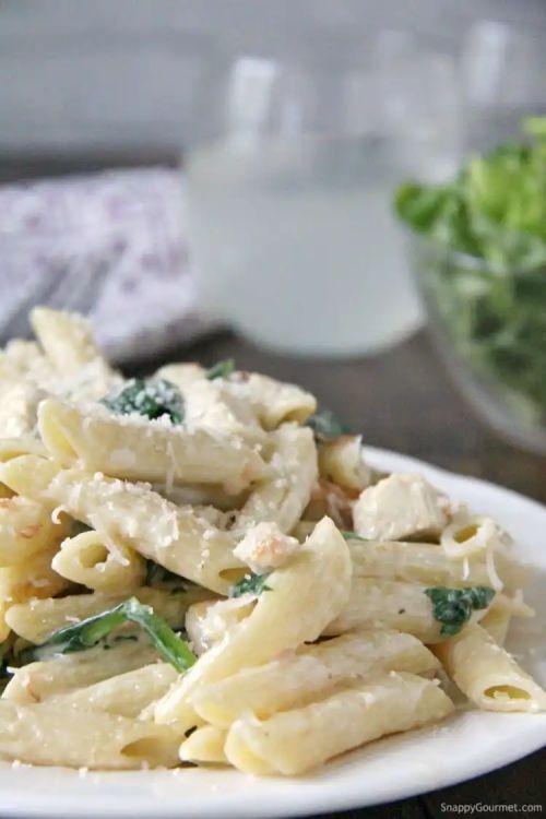 Penne Alfredo ( sauce blanche)