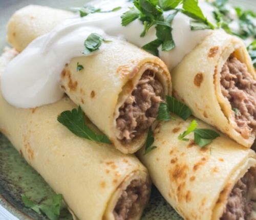 Crêpe Thon, Fromage