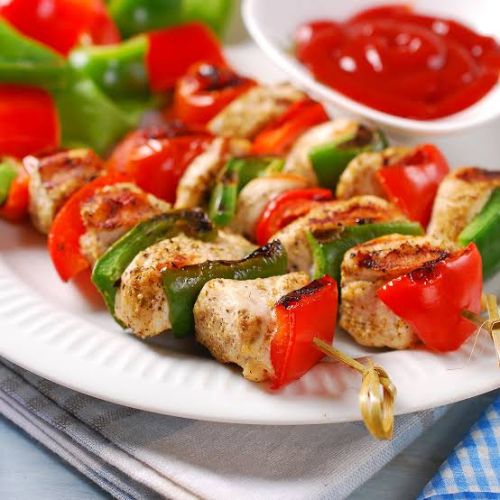 Brochette de poulet