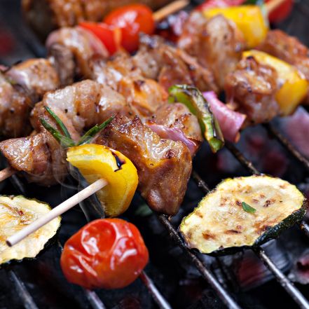 Brochettes viandes