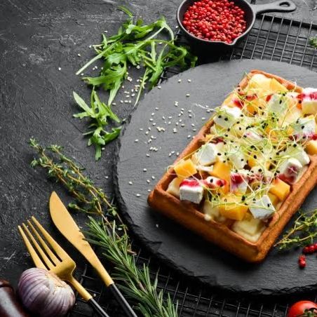 Gauffre thon fromage