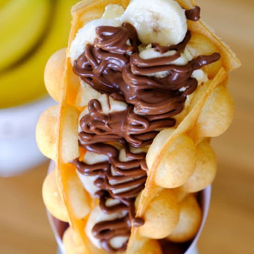 BUBBLE WAFFLE BANANE