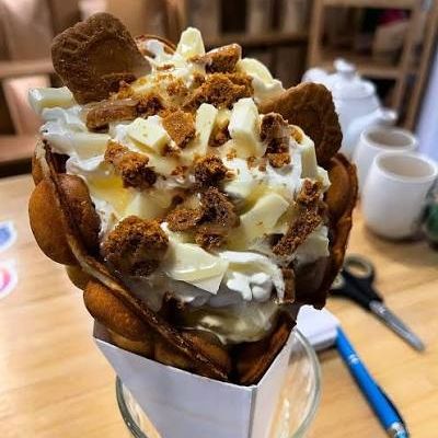 BUBBLE WAFFLE SPECULOOS