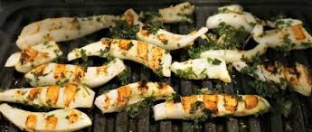 Seiche grillée