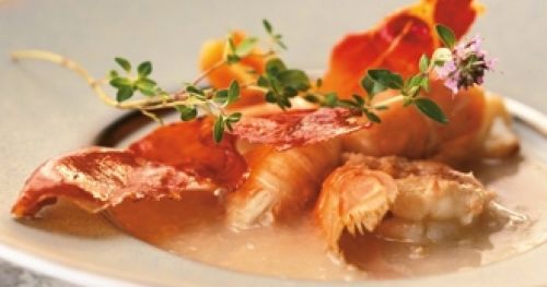 Langouste à la crème