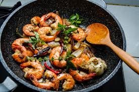 Crevette Sauté à l'ail