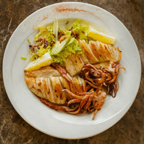 Calamars et Seiches Sautées, Grillés ou Panés