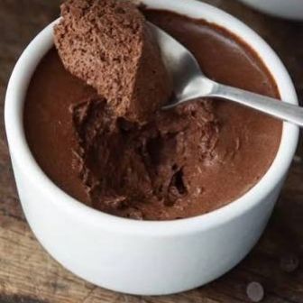 Mousse au Chocolat Noir Healthy