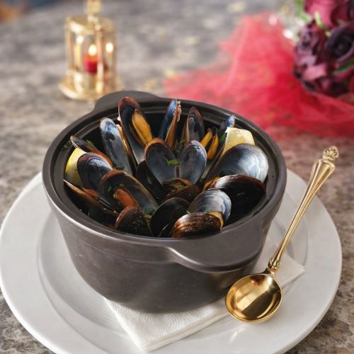 Marmite de Moules Marinières ou à la Crème