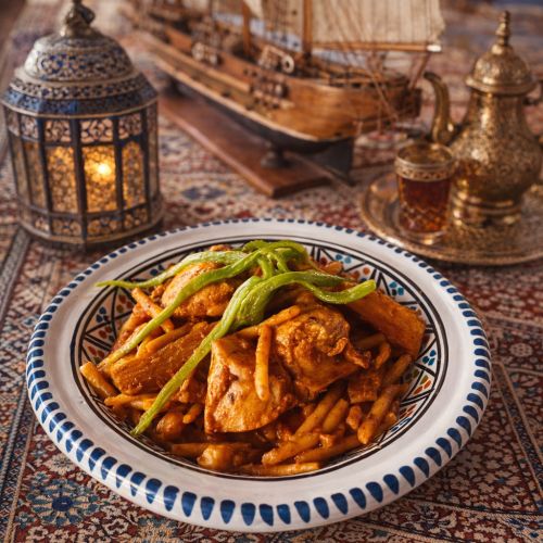 Makrouna Dar au Poulet Traditionnelle