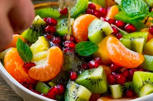 Assiette de fruits