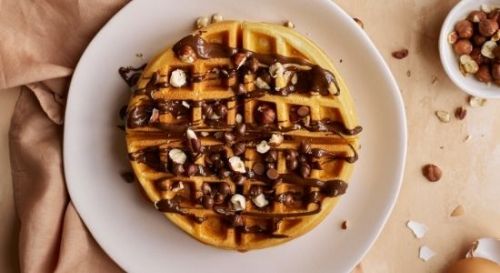 Gaufre Nutella amande