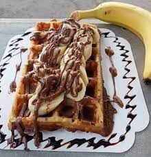 Gaufre Nutella banane