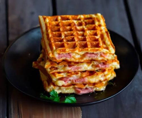 Gaufre thon fromage